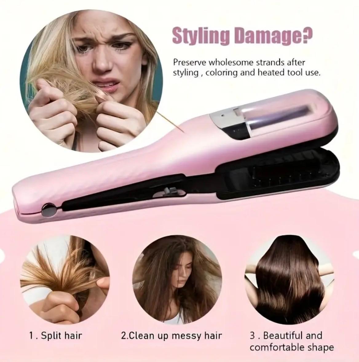 Veloura LuxeTrim Duo - 2‑in‑1 Split End & Hair Trimmer